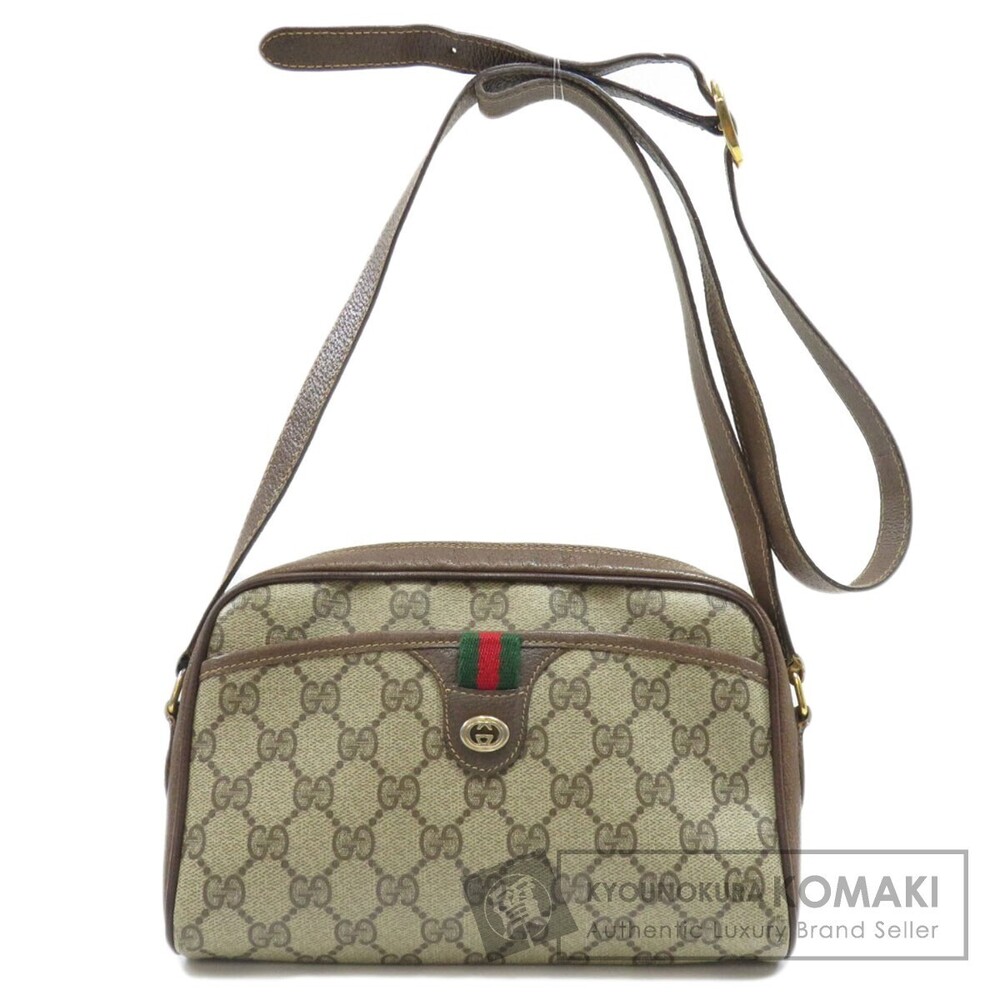 Gucci GG Supreme Ophidia Monogram shoulder bag beige brown GG
